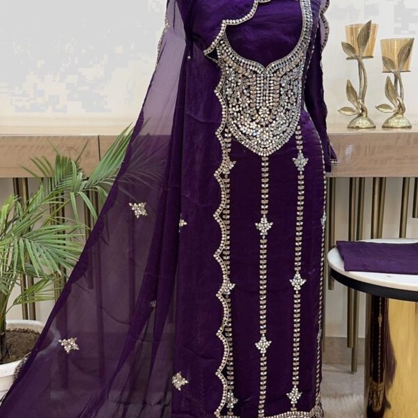 Beautiful Heavy Real Mirror Work Suits