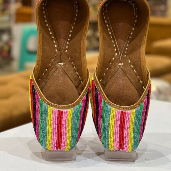 Beautiful Handcrafted Punjabi Jutti Hand Embroidered Work For Women