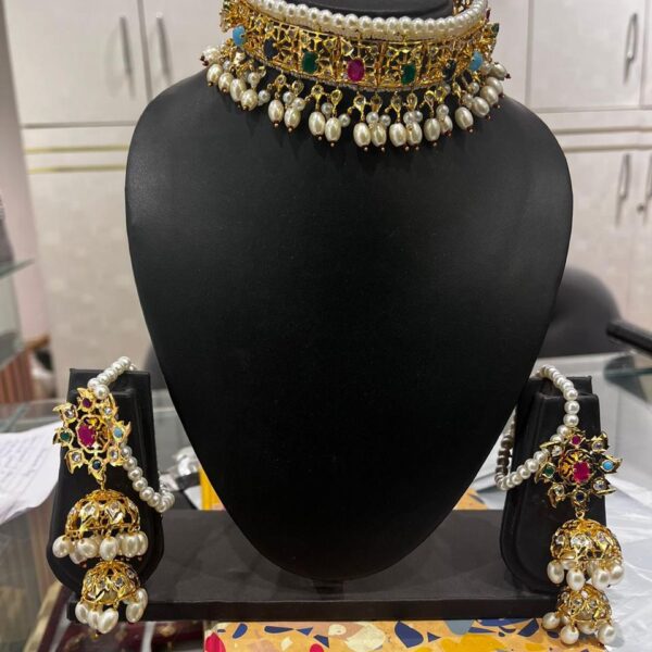 Party Wear Neckles Set Code 0024100