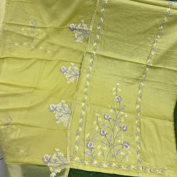 Punjabi Pure Cotton Embroidery work suits