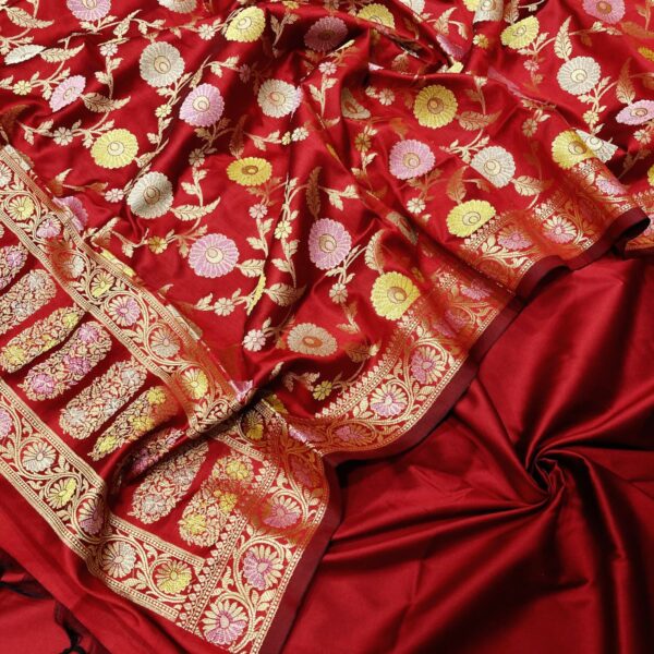 Wedding Wear Designer Banarasi Silk Salwar Suit