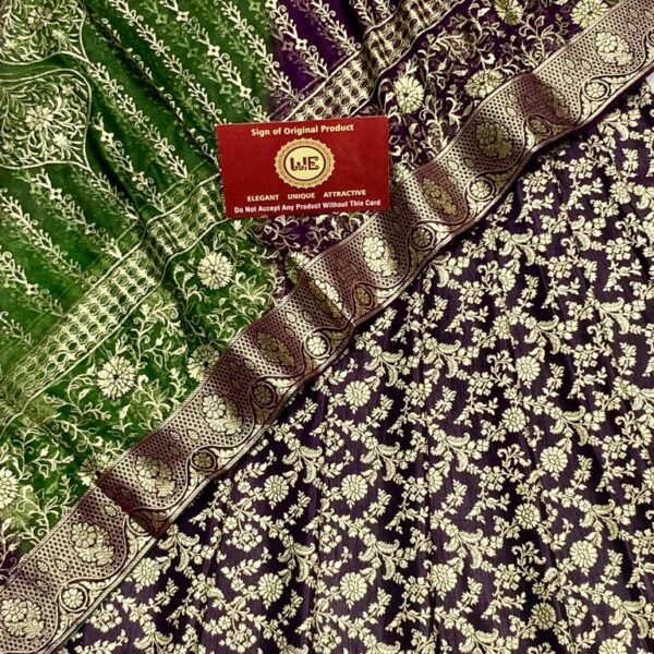 Wedding Wear Designer Banarasi Khimkhwab Gharara Suit