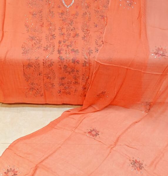 Mukesh Chikenkari handmade collection