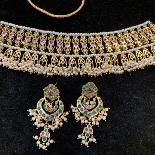 Bridal Neckles Jewellery Set Code 0361