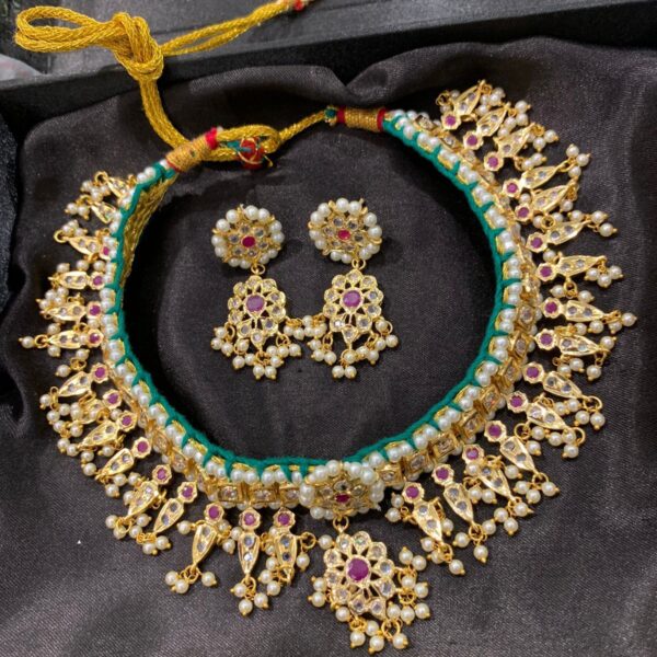 Party Wear Neckles Set Code 036100