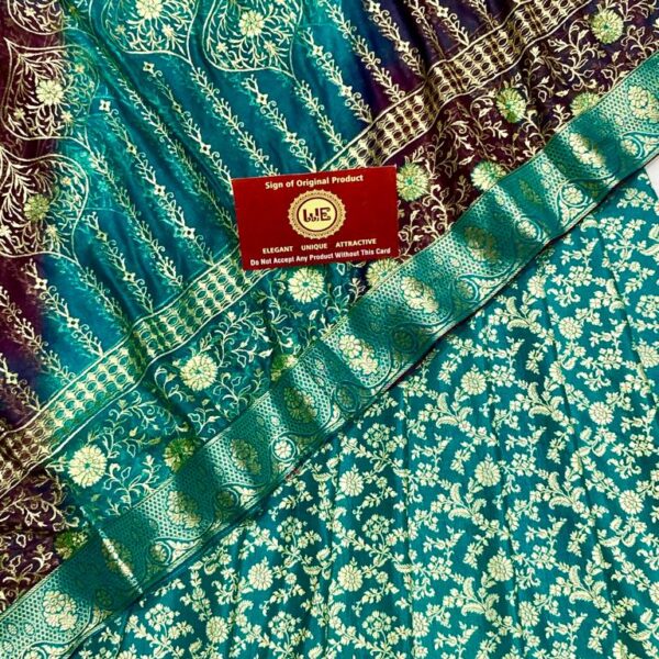 Wedding Wear Designer Banarasi Khimkhwab Gharara Suit