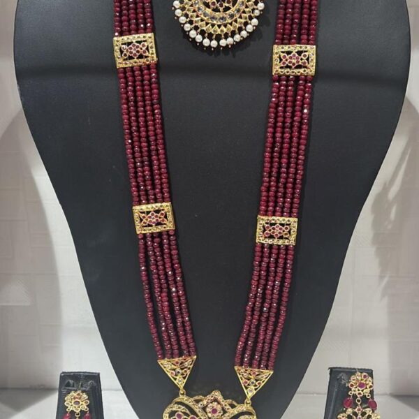 Bridal Rani haar Jewellery Set Code 0049100
