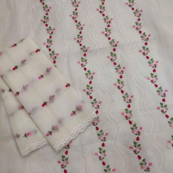 KOTA DORIA EMBROIDERY WORK SUITS MATERIAL