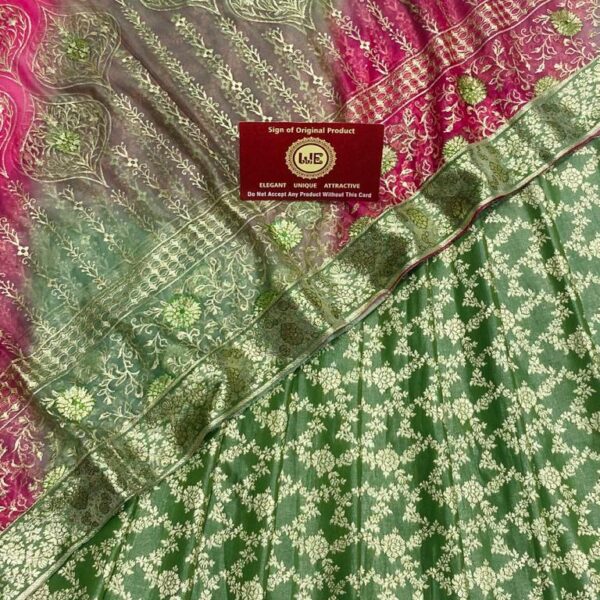 Wedding Wear Designer Banarasi Khimkhwab Gharara Suit