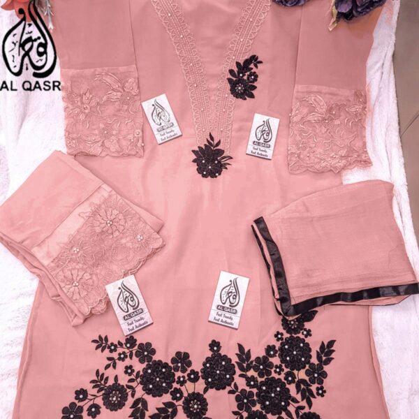 Designer Stylish Tunic Heavy Embroidery With Pant