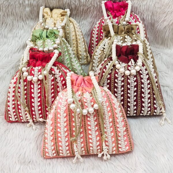 POTLI HAND EMBROIDERY WORK sku-94.1