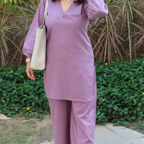 OFFICE WEAR KURTI WITH COTTON SLUB