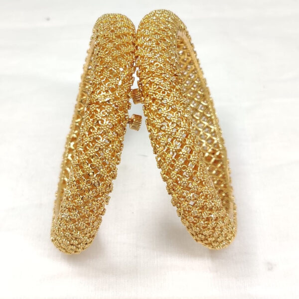 Bangles Kara Set In Rajwadi Polish SKU59