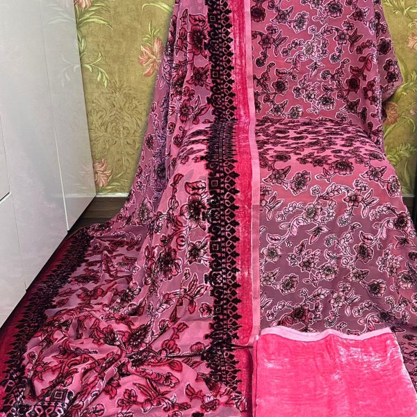 Original Pakistani Palachi Velvet Suits