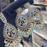 Earrings with Maang Tikka