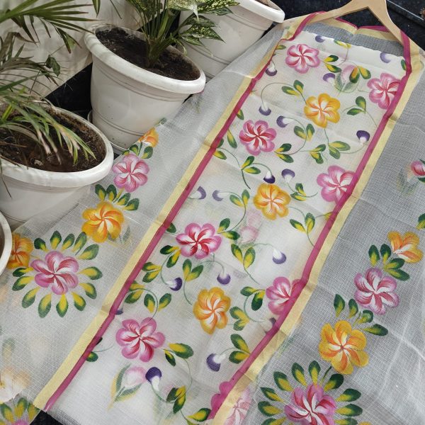Saahiba Collection - Kota Doria Premium Soft Cotton Dress Material
