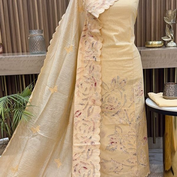 Saahiba Collection - Mul Chanderi Suit Set