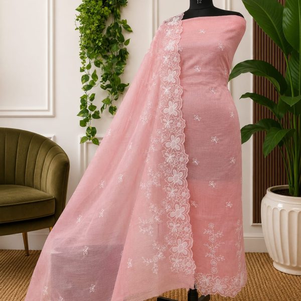 Saahiba Collection - Mix Kota Cotton Dress Material