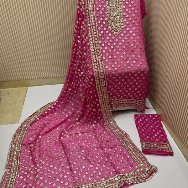 Saahiba Collection - Heavy Gota Patti Handmade Pakistani Suits