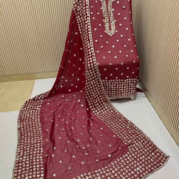 Saahiba Collection-Gota Patti Handmade Pakistani Suits